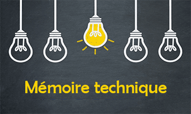 mémoire technique appels d'offres