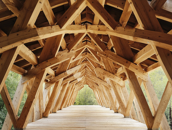 Travaux de charpente et ossature bois pour la construction d’une Médiathèque Travaux de charpente et ossature bois pour la construction d'une Médiathèque