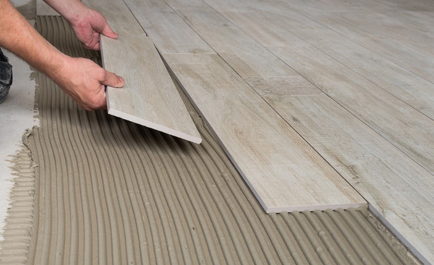 Rénovation des sols carrelages dans une mairie