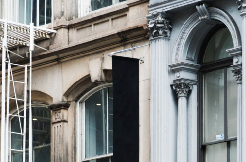 Travaux de peinture pour la restauration d’un bâtiment historique