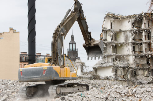 Démolition de 102 logements collectifs
