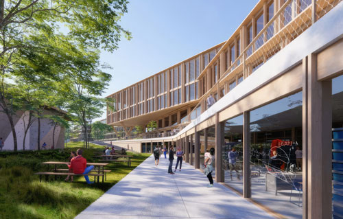 menuiseries-exterieures-lycee Remplacement des menuiseries extérieures d’un lycée