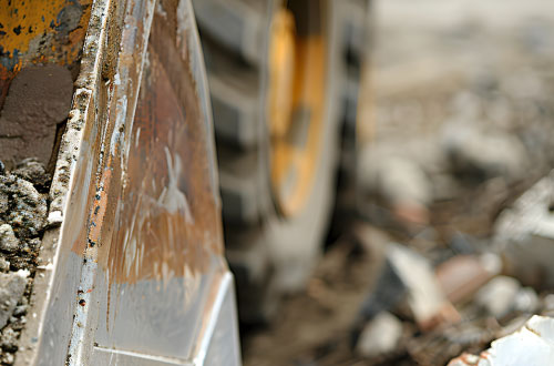 Zoom sur un chantier de démolition d'un bâtiment vétuste en milieu urbain