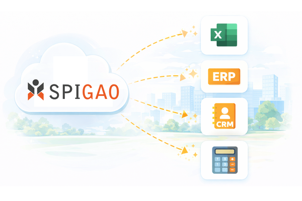 Connexion de Spigao avec les CRM