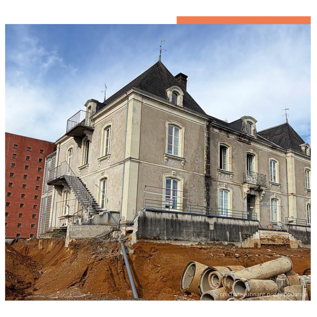 extension de l’ehpad la chesnaie travaux d'extension de l'ehpad la chesnaie