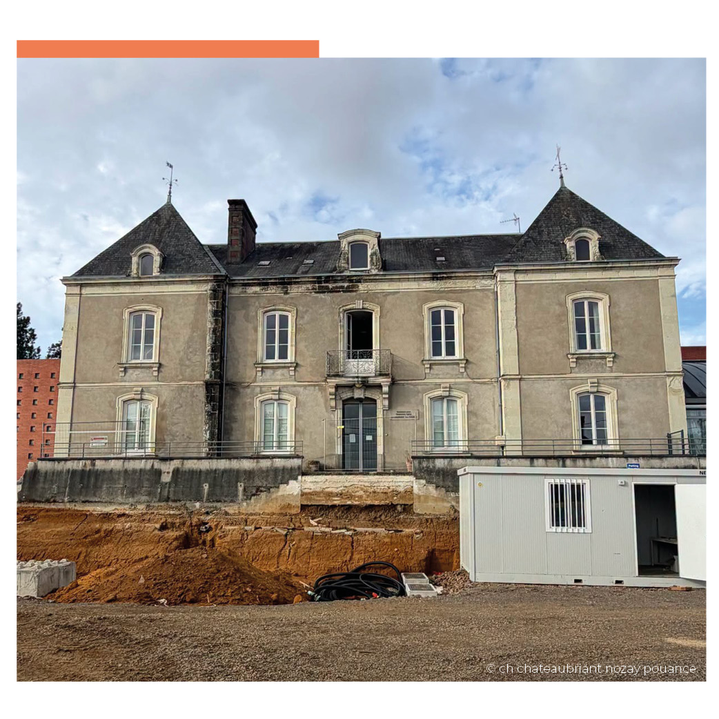 extension de l’ehpad la chesnaie3 extension d'un EHPAD à Nozay pour un centre hospitalier